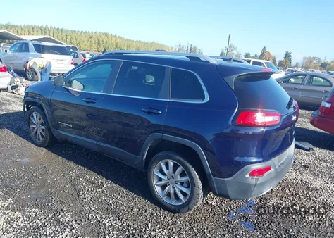 2014 Jeep Cherokee Limited from USA, damaged, VIN 1C4PJLDB8EW295152
